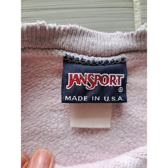 Vintage Jansport Butler University Cropped Crewneck Sweatshirt Distressed USA M - Picture 5 of 10